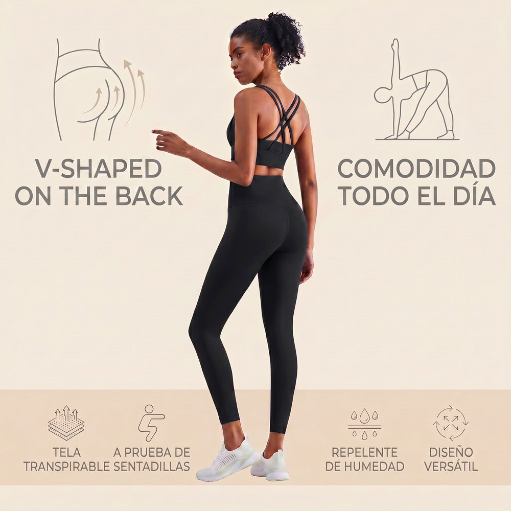 Legginsy sportowe Natura