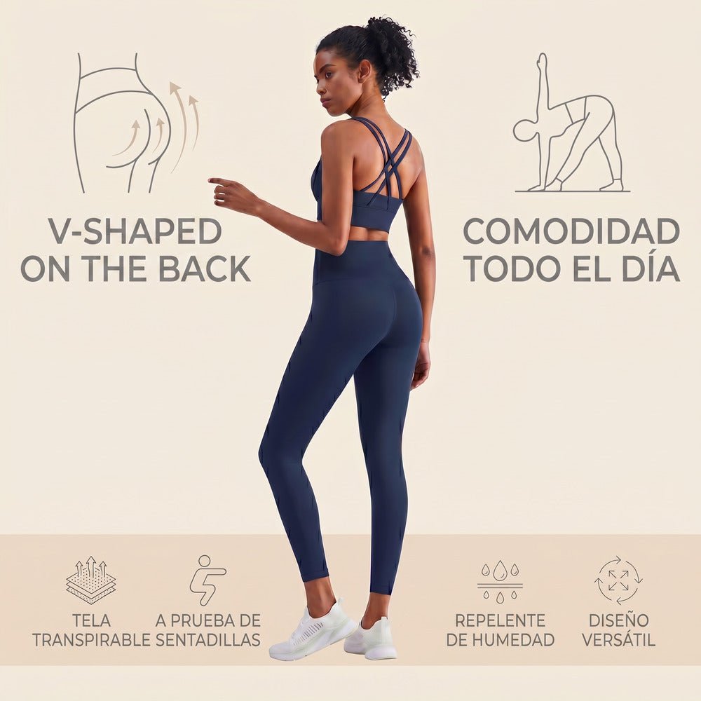 Legginsy sportowe Natura