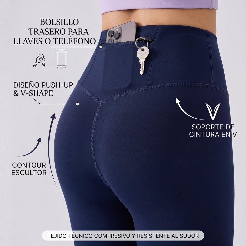 Legging de sport taille haute Natura