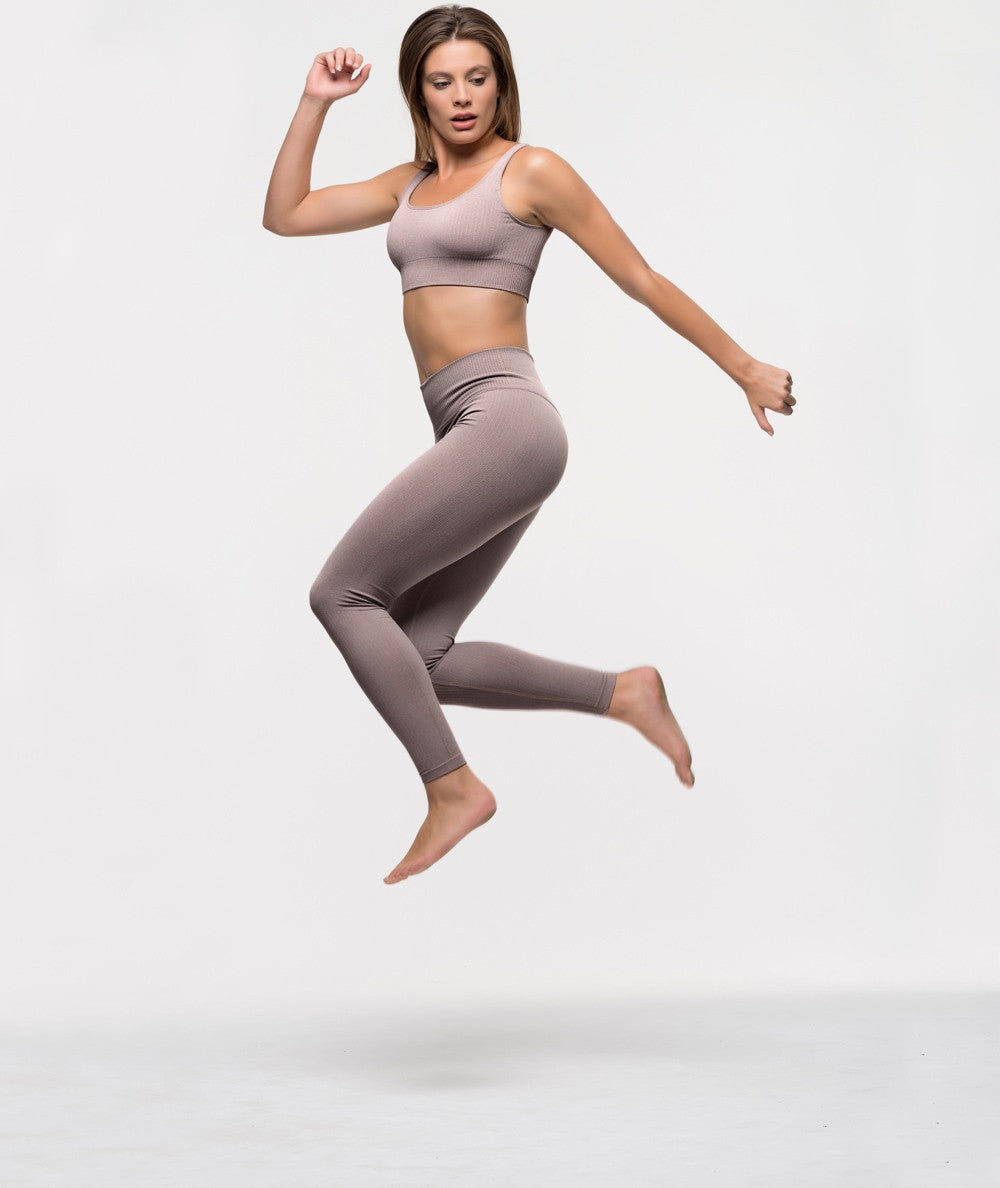 Legging deportivo con fibra Emana 3D, Terra