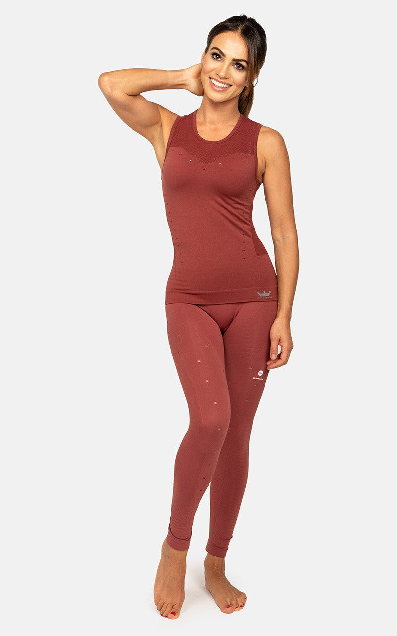 Set: Legging y Camiseta deportiva con fibra Emana, NamastÃ©