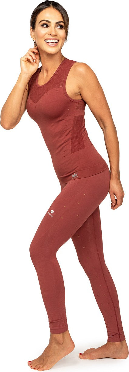 Set: Legging y Camiseta deportiva con fibra Emana, NamastÃ©