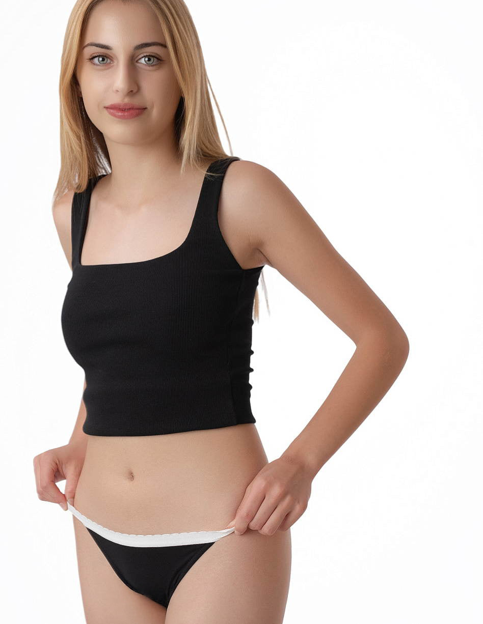 Lot de 2 culottes menstruelles brésiliennes réutilisables – Haute absorption Rio