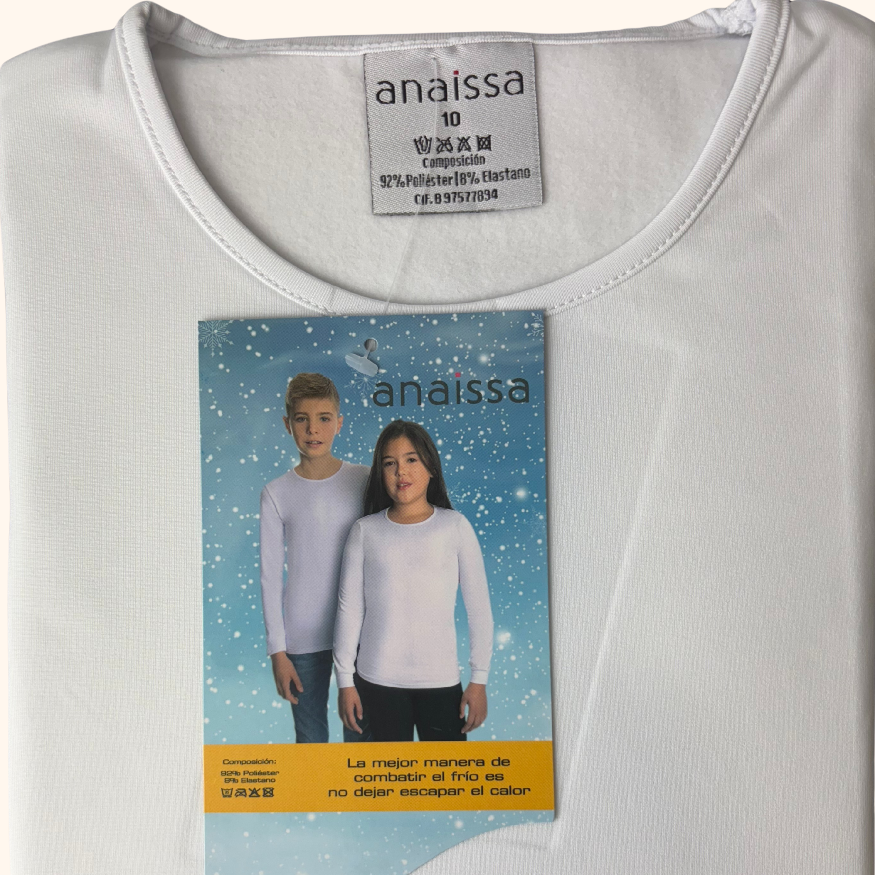 Pack 3 Camisetas Térmicas Niños  interior afelpado Alaska