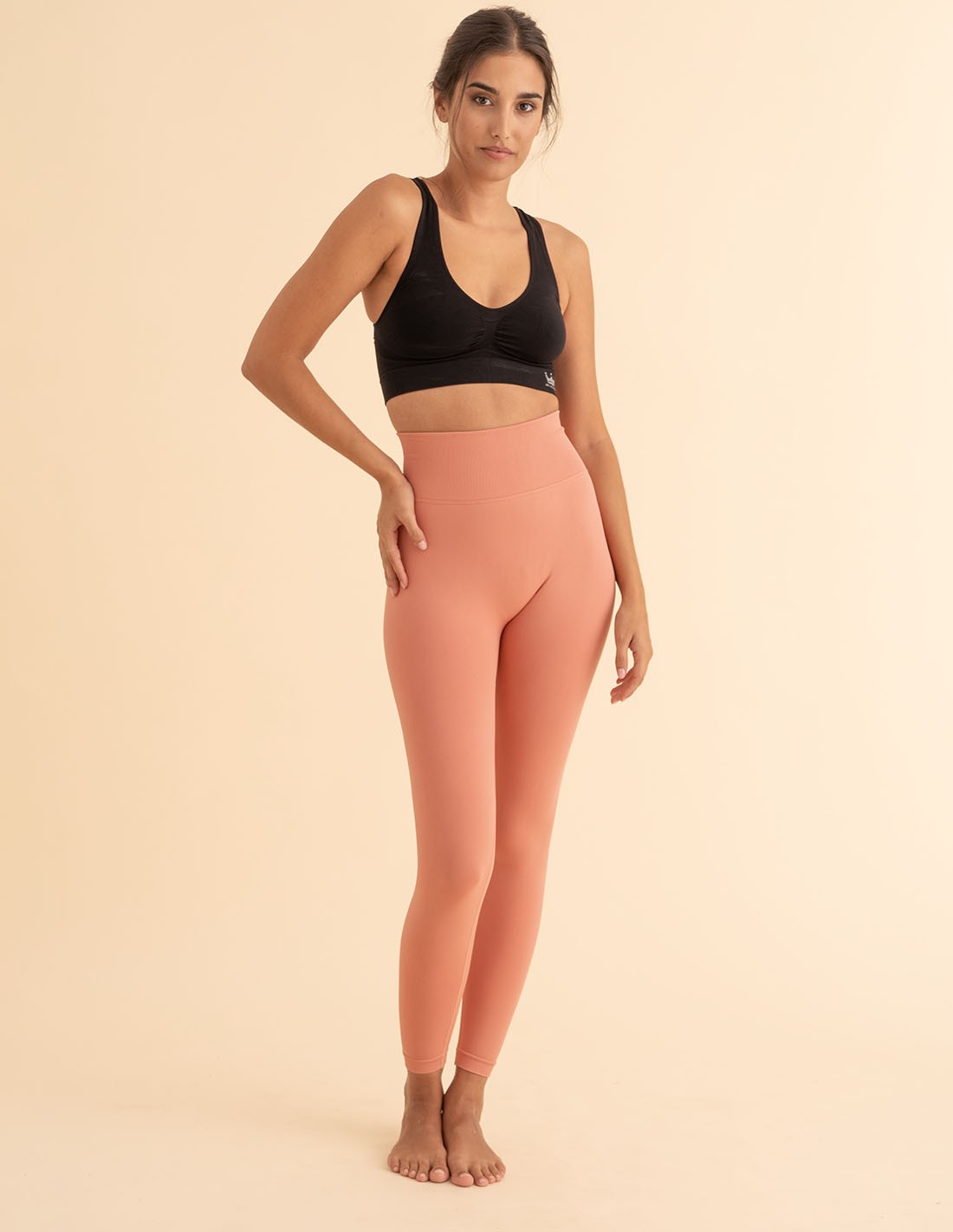 Leggings moldeador vientre plano push up, Niza