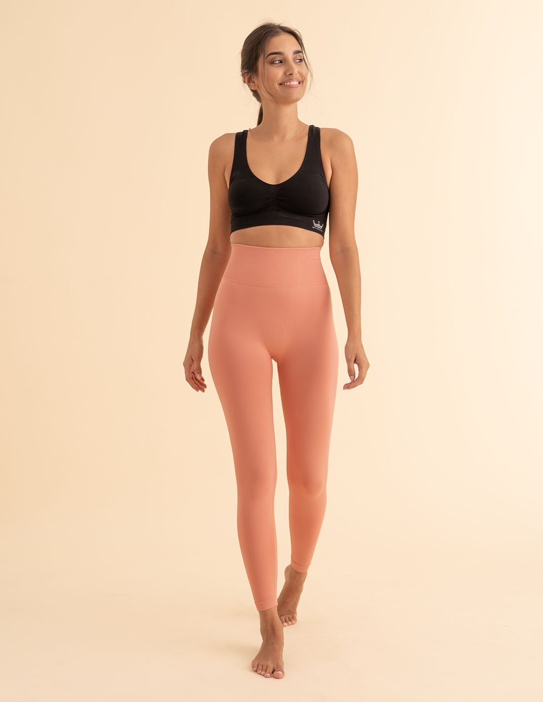 Leggings moldeador vientre plano push up, Niza