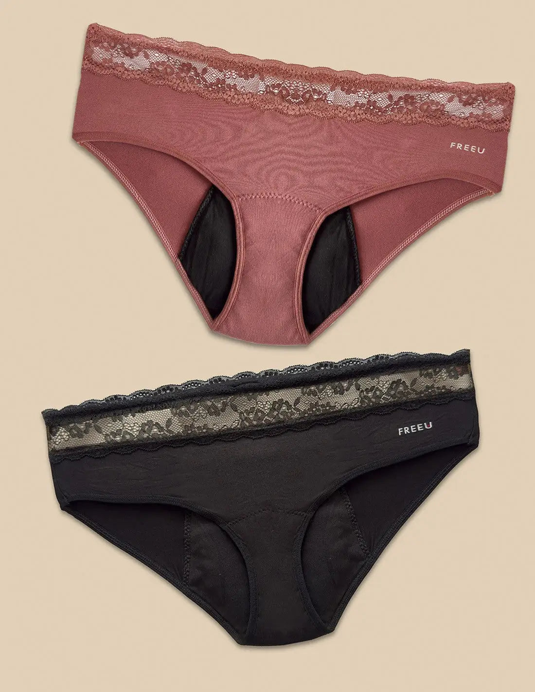 Pack 2 Bragas menstruales flujo abundante Lola