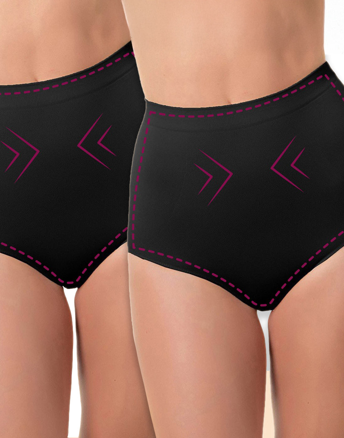 Ceinture de contrôle avec fibre Emana Berta