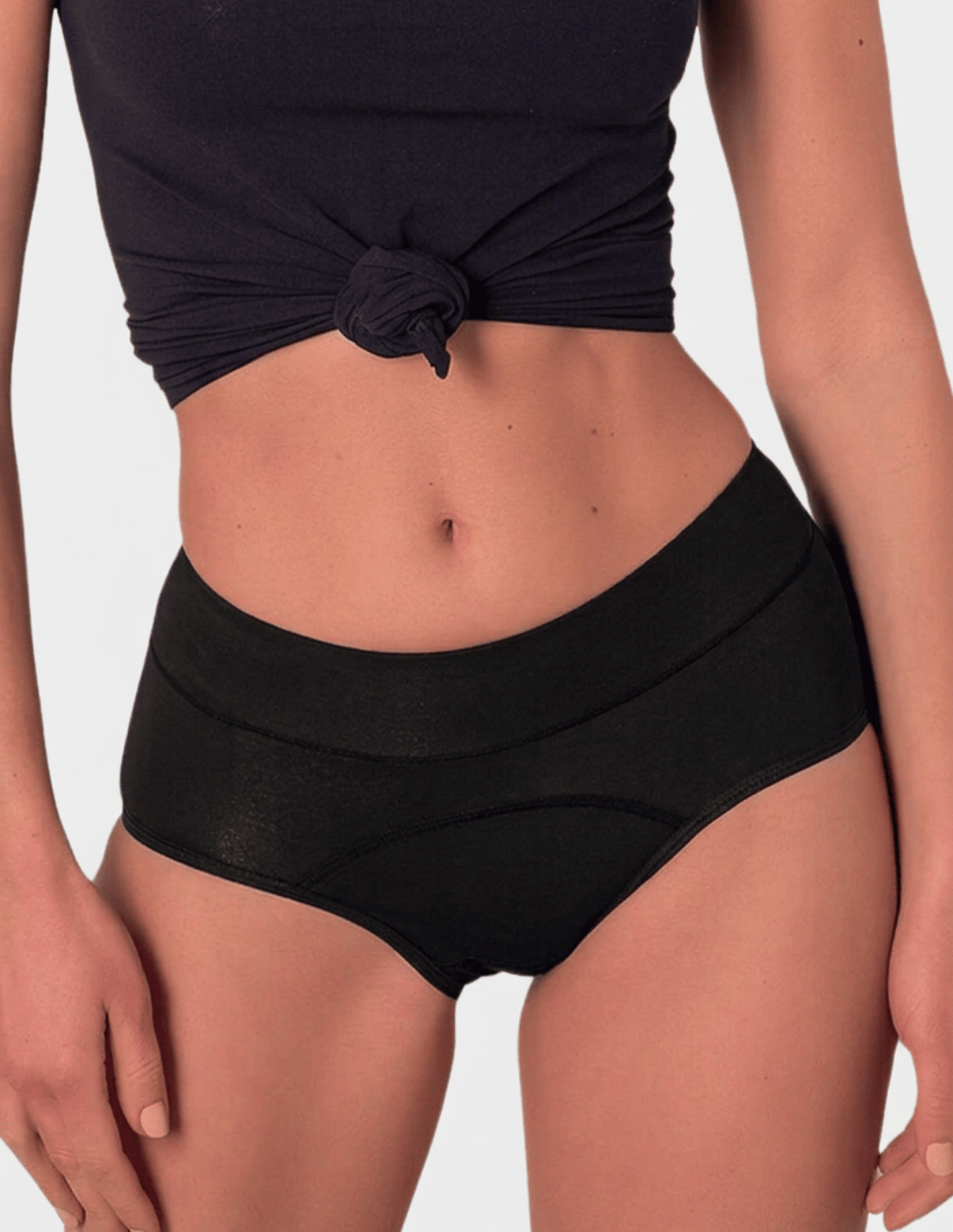 2 Indy Absorbent Cotton Period Panties (No Panty Liners Required)