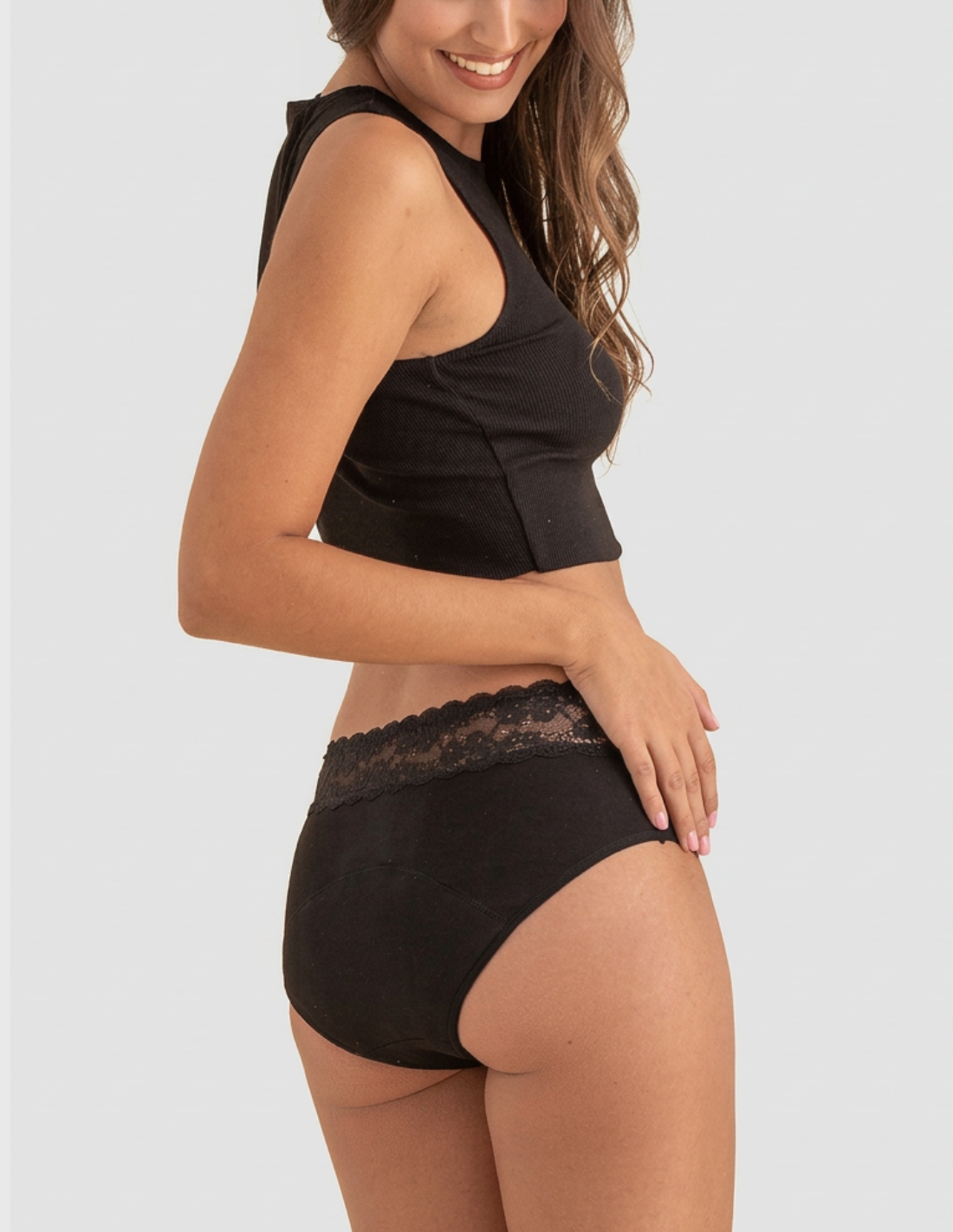 Pack 2 Bragas Menstruales de Bambú Flujo Abundante | Lola