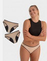University 2-Pack Cotton Menstrual Panties for Girls