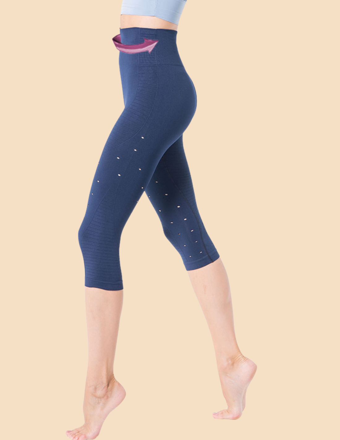 Set: Legging and shaping sports shirt with Emana Namasté fiber