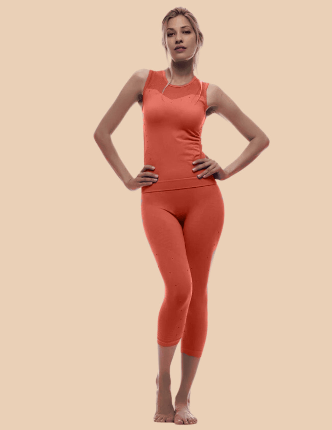 Set: Legging and shaping sports shirt with Emana Namasté fiber