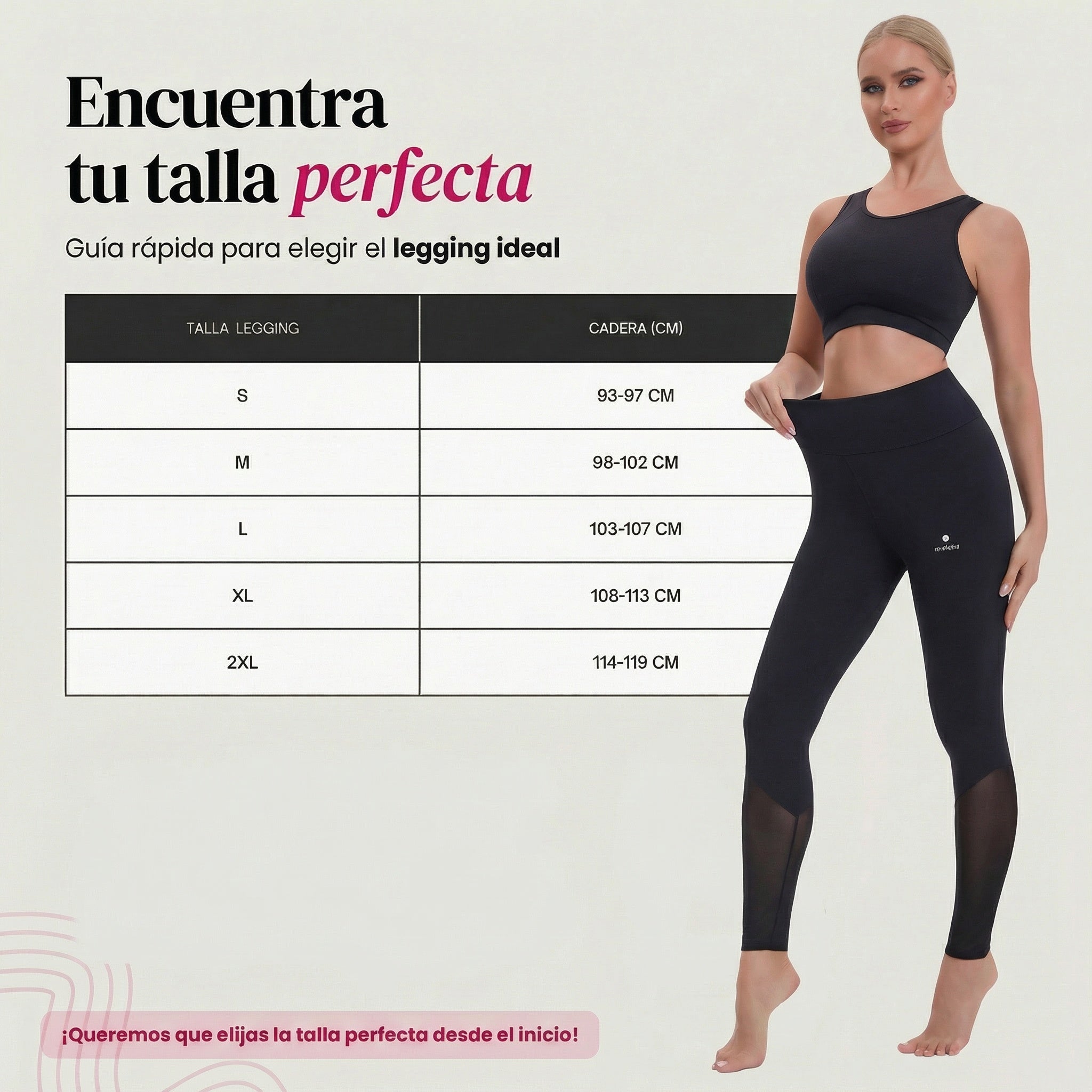 Legging deportivo cintura alta con transparencias Chiara