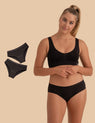 2 CLASSIC cotton menstrual panties, Boston