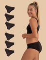 6 Boston Bamboo TEEN Menstrual Panties