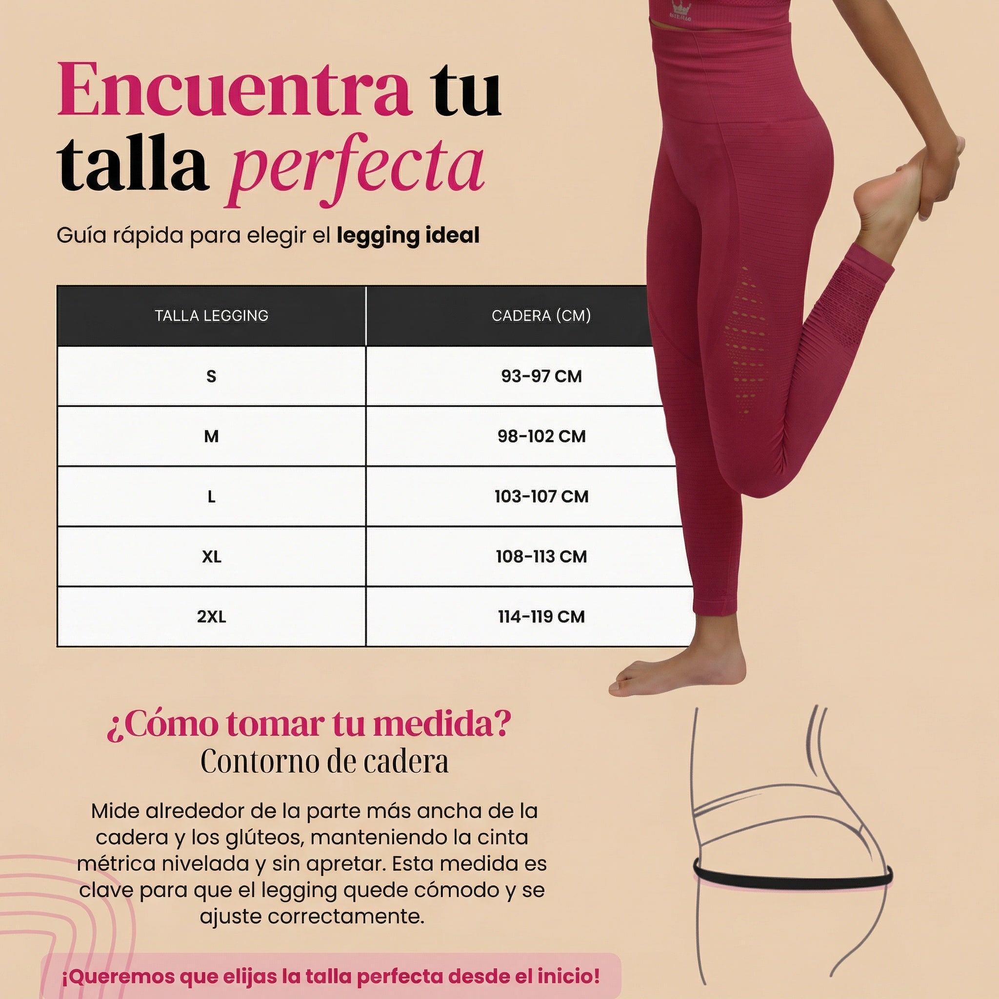 Legging deportivo seamless Indira