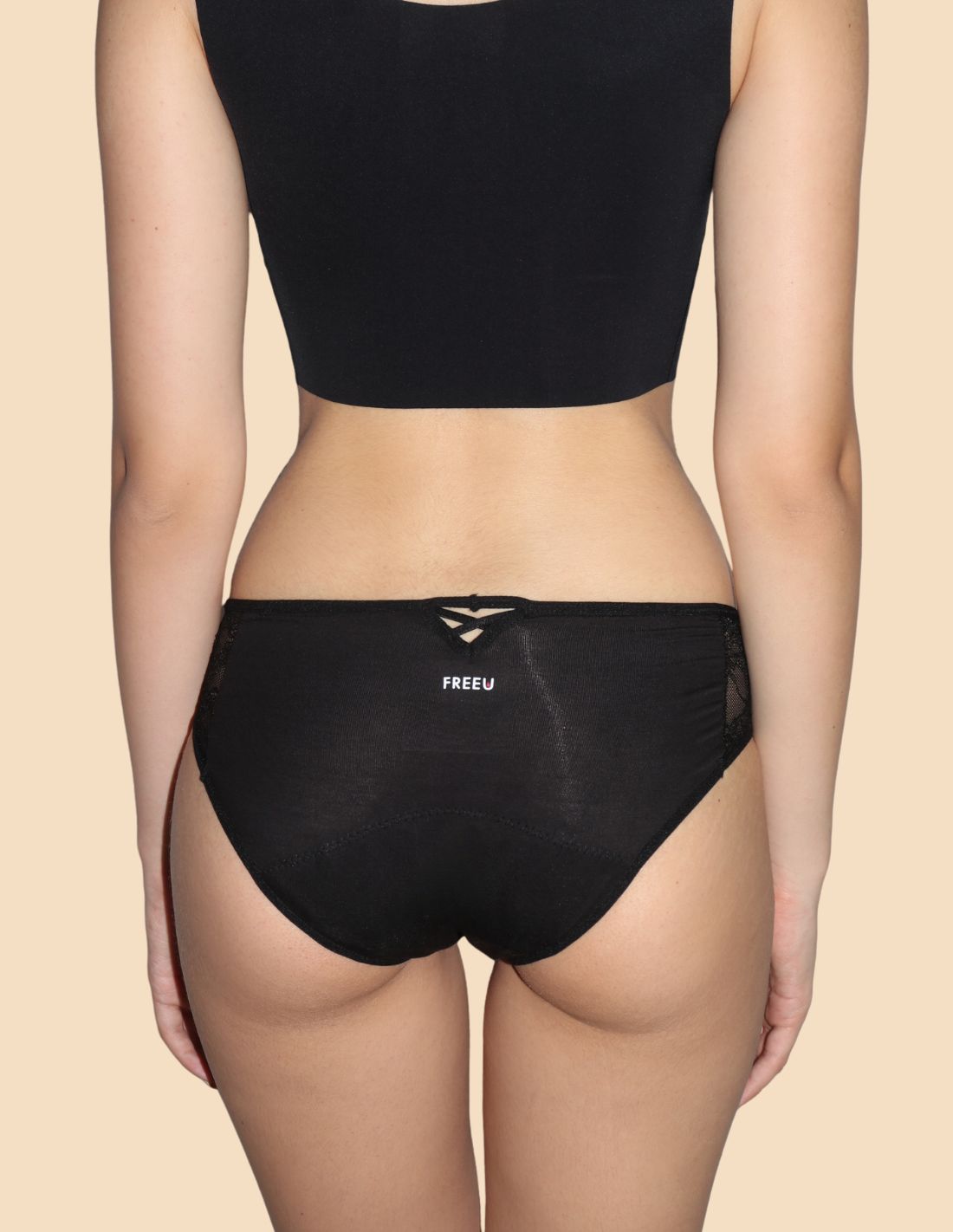 Culotte menstruelle en bambou Cloé flux abondant