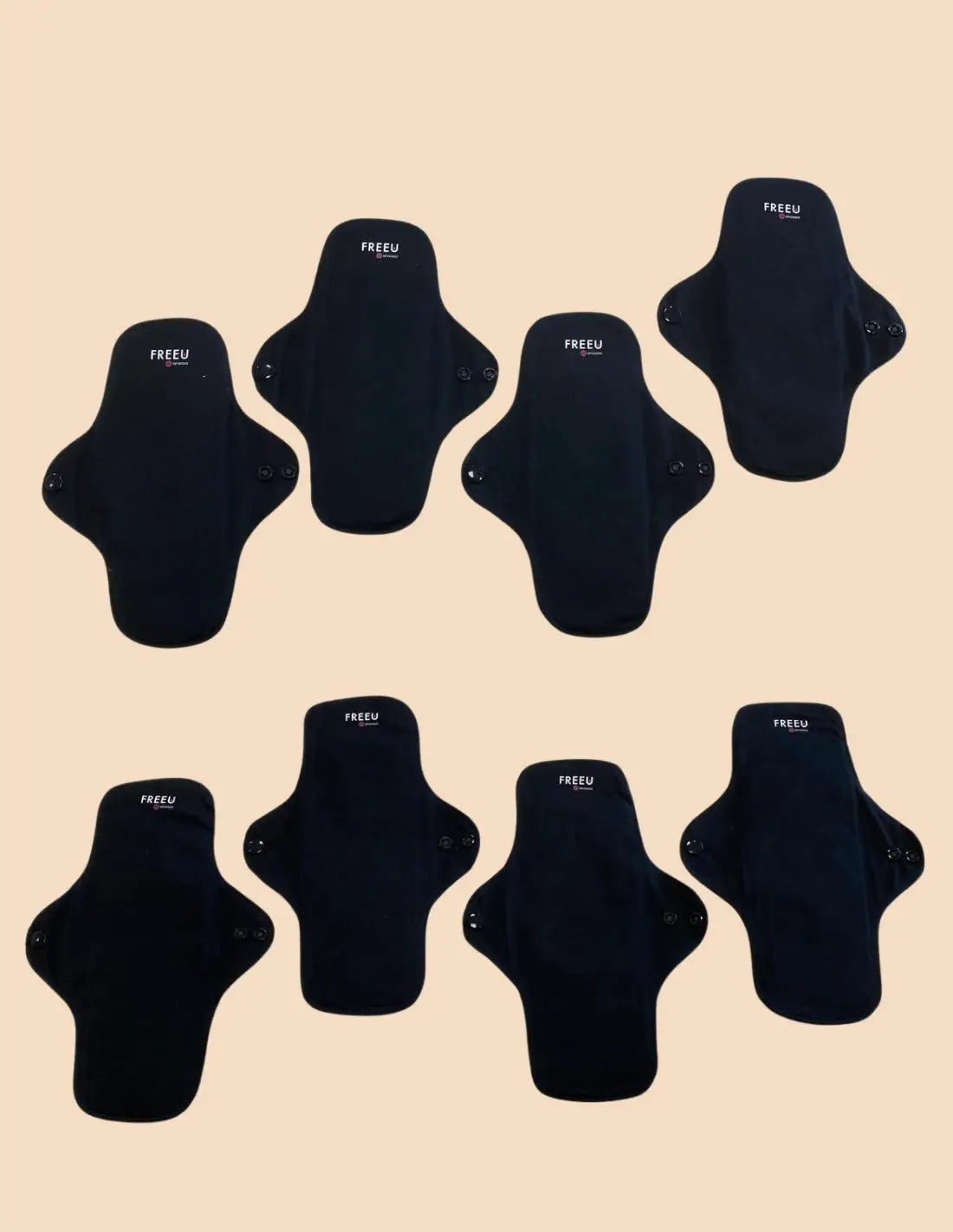 4 menstrual pads for heavy flow