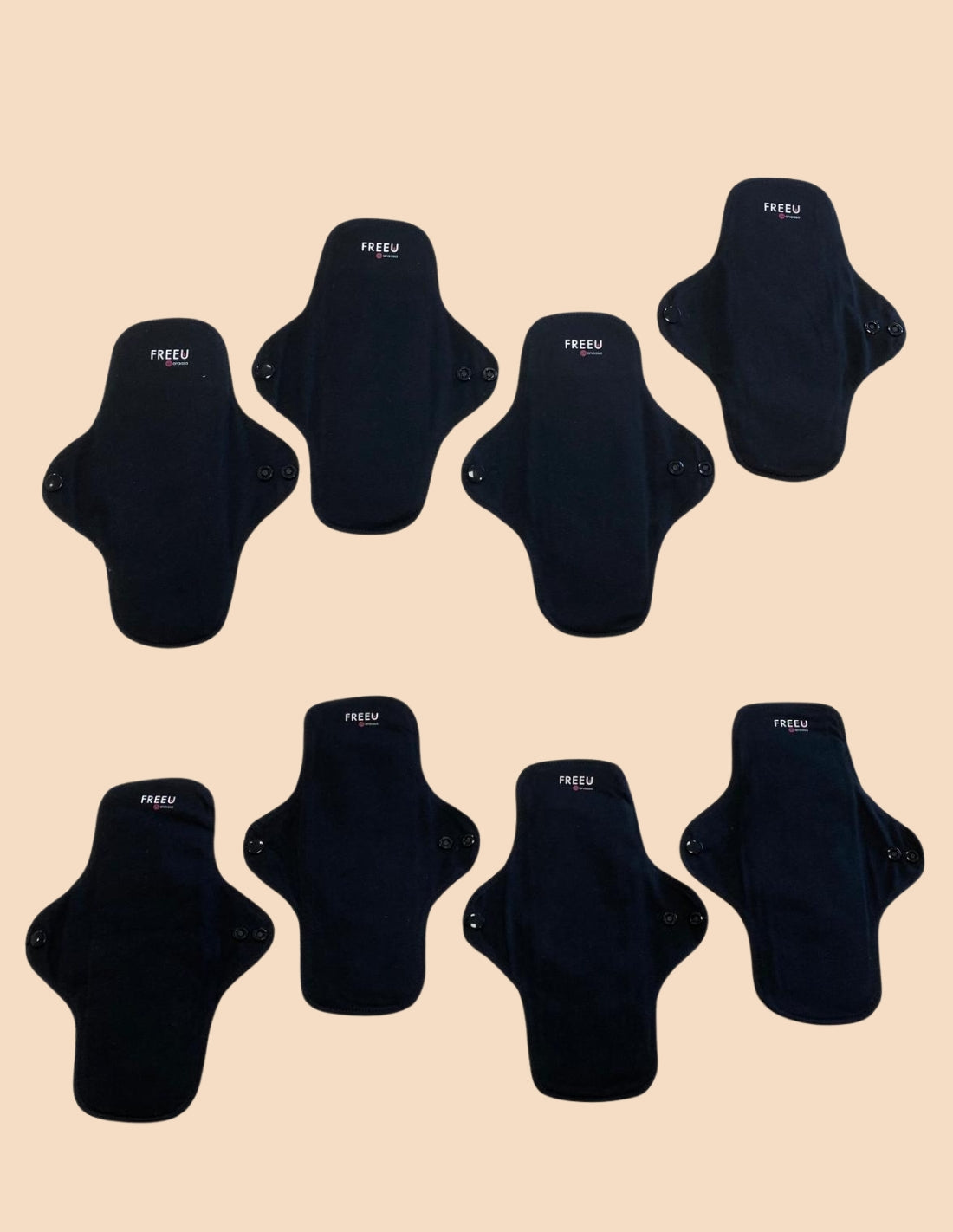 4 menstrual pads for heavy flow