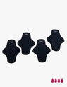 Paquet de 4 disques de coton extra absorbants – Jour
