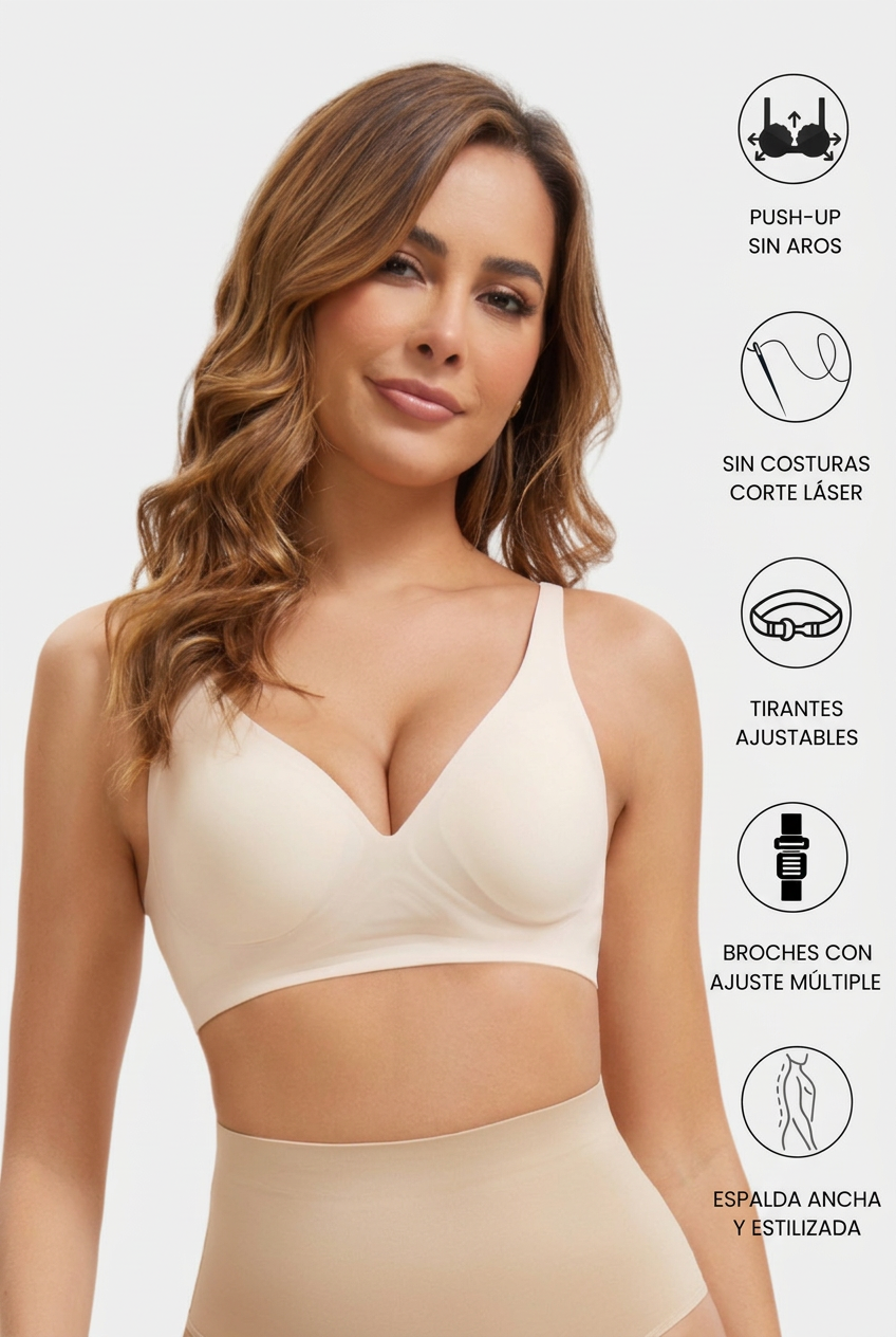 Sujetador sin aro Soft Strech  invisible Magic