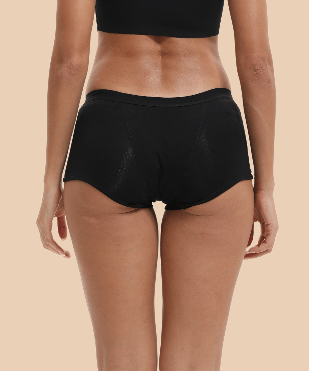 Pack:2 heavy flow menstrual shorts, Amélie.