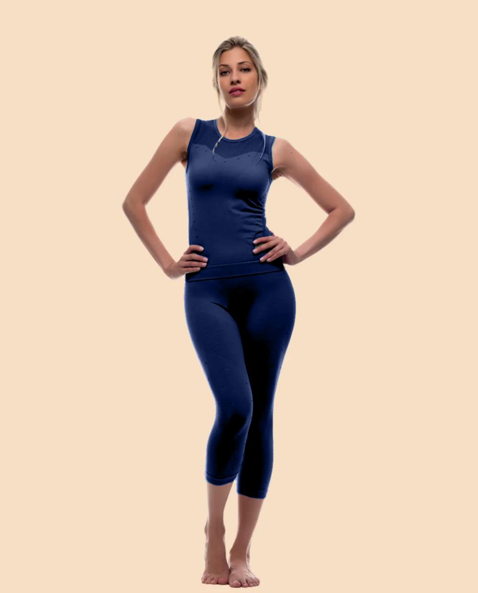 Set: Legging and shaping sports shirt with Emana Namasté fiber