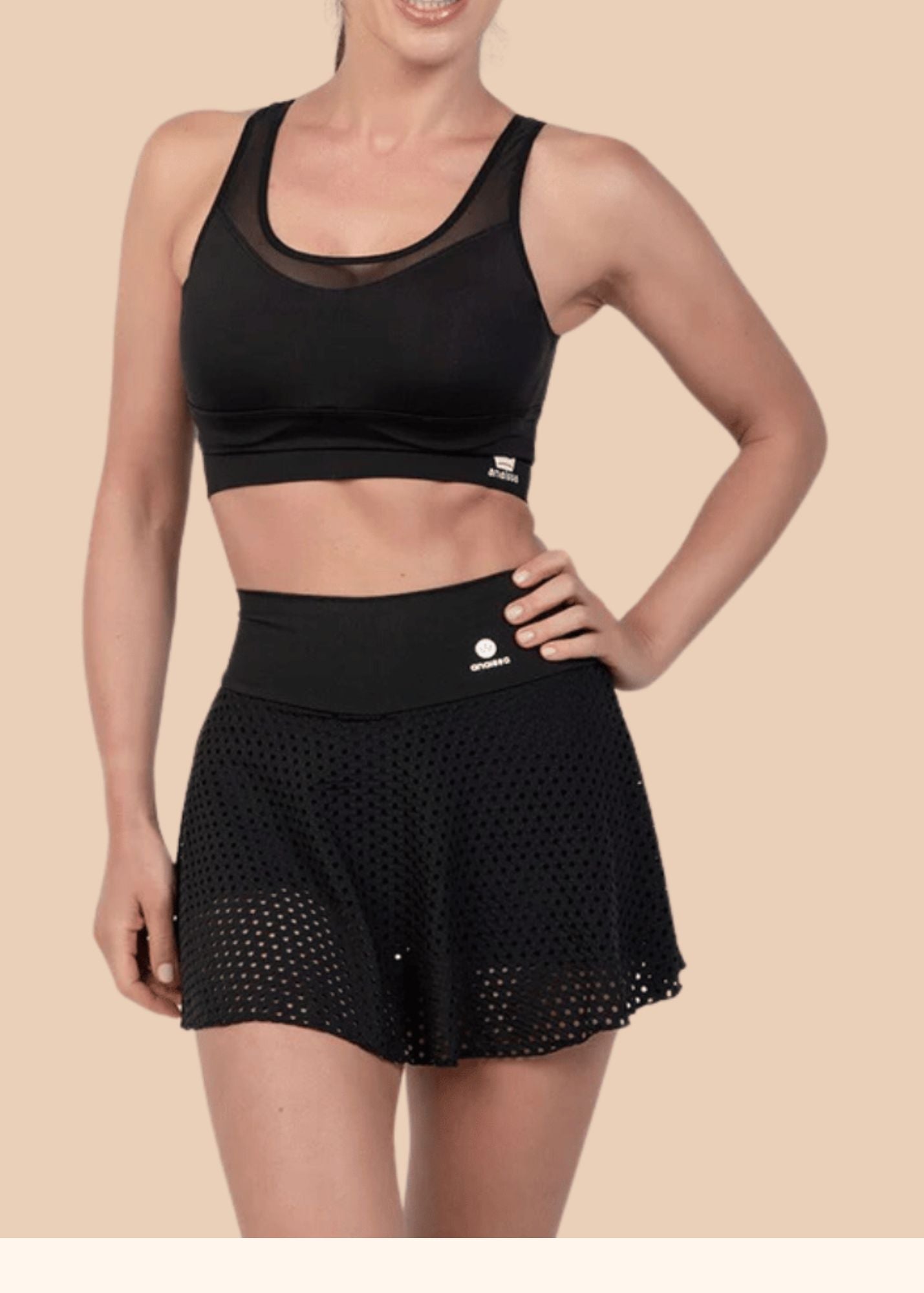 Hampy sports skirt with inner shorts
