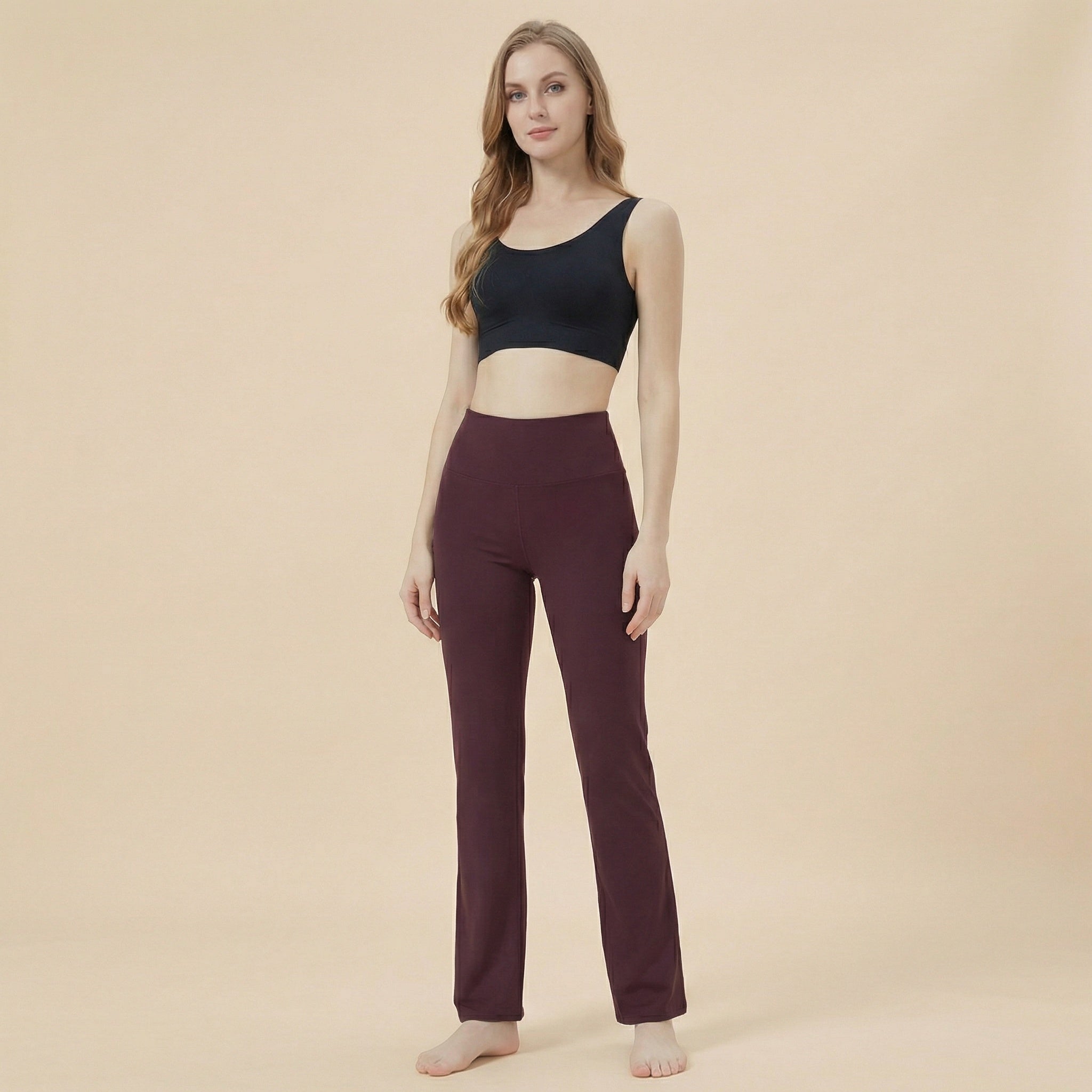 Monaco flared pocket leggings.