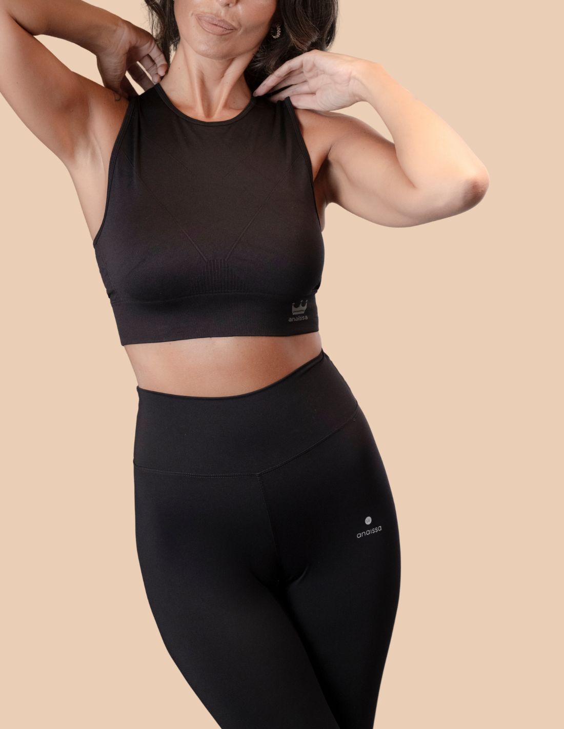 Set: Leggings and Sports Top with Emana Namasté fiber